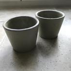 2 kleine potdeksels, Ophalen, Zo goed als nieuw