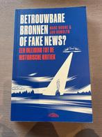 Betrouwbare bronnen of fake news?, Boeken, Ophalen of Verzenden, Nieuw, Maatschappij en Samenleving, Marc Boone, Jan Dumolyn