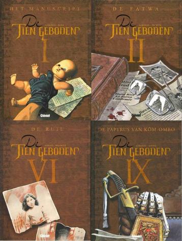 De tien geboden: 4 strips (Hardcover) Nieuwstaat