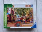 Puzzel Galway romance Ravensburger 1000st (nr1626a), Ophalen of Verzenden, 500 t/m 1500 stukjes, Zo goed als nieuw, Legpuzzel