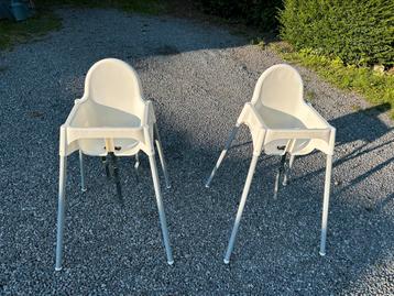 Chaise haute IKEA 1 pour 10; les 2 pour 15€