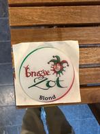 Brugse zot tap sticker blond, Verzamelen, Biermerken, Ophalen of Verzenden, Nieuw, Reclamebord, Plaat of Schild, Overige merken