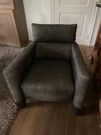 Gratis donkergrijze fauteuil van Natuzzi, Huis en Inrichting, Ophalen, Gebruikt