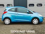Ford Ka 1.2 Titanium Aux Airco(Koud) Isofix (bj 2009), Auto's, Voorwielaandrijving, 4 zetels, Stof, Gebruikt