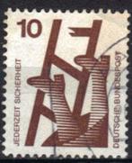 Duitsland Bundespost 1972 - Yvert 564 - Ongevallen (ST), Affranchi, Envoi