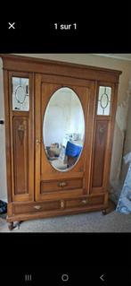 garde robe ancienne, Maison & Meubles, Chambre à coucher | Matelas & Sommiers, Enlèvement, Utilisé