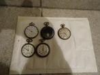 5 antieke horloges om te repareren, Ophalen of Verzenden, Gebruikt, Zilver, Zakhorloge