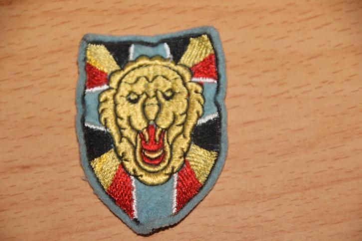 ABL-patch „3e Bn Parachutisten”, Verzamelen, Militaria | Algemeen, Landmacht, Embleem of Badge, Verzenden