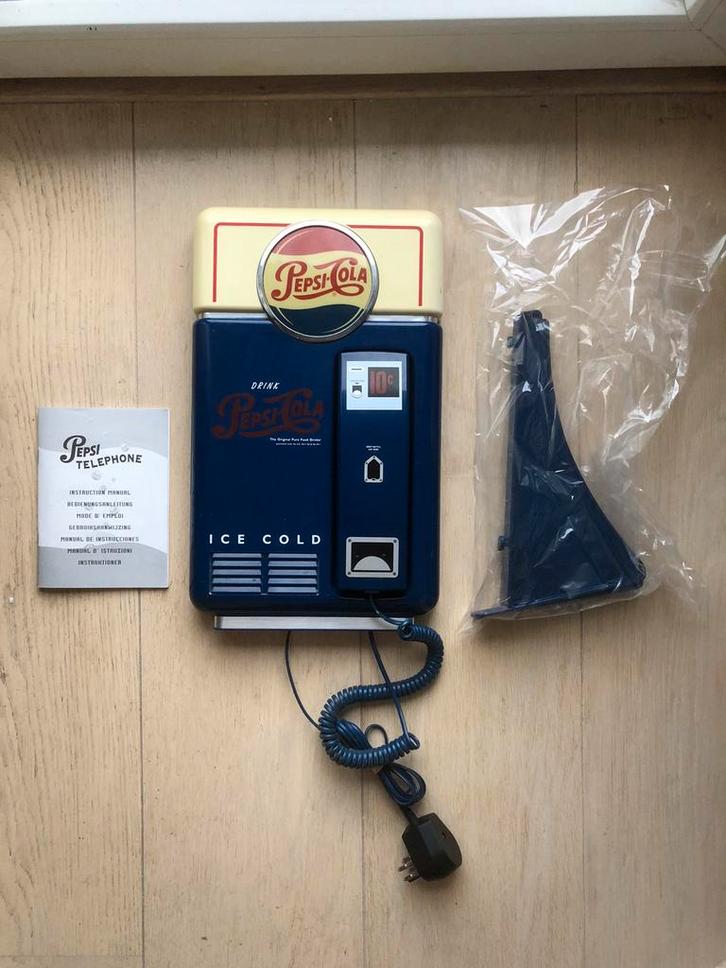 Téléphone Pepsi Cola., Collections, Marques & Objets publicitaires, Comme neuf, Enlèvement