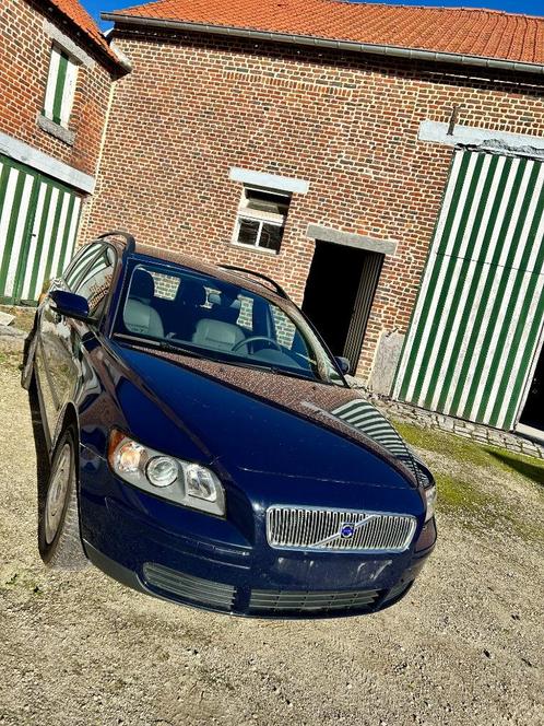 Gebruikte Volvo V50, Auto's, Volvo, Particulier, V50, Benzine, Euro 4, Break, 5 deurs, Handgeschakeld, Blauw, Zwart, Stof, Ophalen