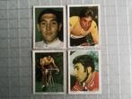 Prenten chromos 4x Eddy Merckx Monty Gum ronde van Frankrijk, Ophalen of Verzenden, Gebruikt
