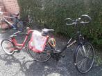 .kinder aanhang fiets met 2 fietsen, Fietsen en Brommers, Ophalen, Gebruikt
