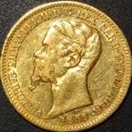 Goud – Sardinië - 20 Lire - Vittorio Emanuele – 1859, Goud, Italië, Ophalen of Verzenden