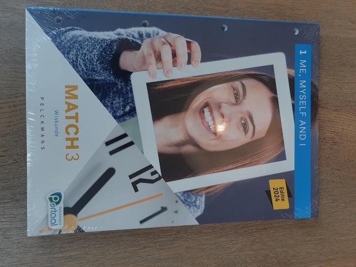 Match 3 Wiskunde Leerwerkboek (editie 2024) (incl. Pelckmans, Boeken, Schoolboeken, Nieuw, Wiskunde B, BSO, Ophalen