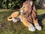 Statue de lion, salon, jardin, piscine, étang 100cm, Jardin & Terrasse, Enlèvement, Neuf, Synthétique, Animal