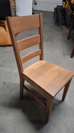 54 eetkamer horeca massief hout naturel bohemian lot cafe, Enlèvement ou Envoi, Comme neuf, Bois, Cinq, Six Chaises ou plus