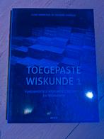Toegepaste wiskunde 1 - begrippen en technieken, Boeken, Ophalen, Wiskunde A, Zo goed als nieuw, Guido Herweyers