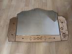 Miroir début 20ème verre rose, Antiquités & Art, Enlèvement
