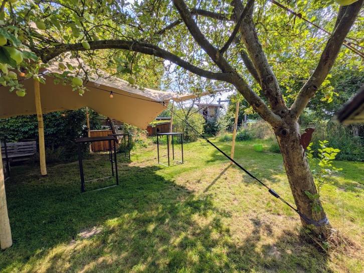 professionele stretchtent 6 x 9m, Tuin en Terras, Partytenten, Gebruikt, Overige typen, 2 meter of meer, 8 meter of meer, 6 meter of meer