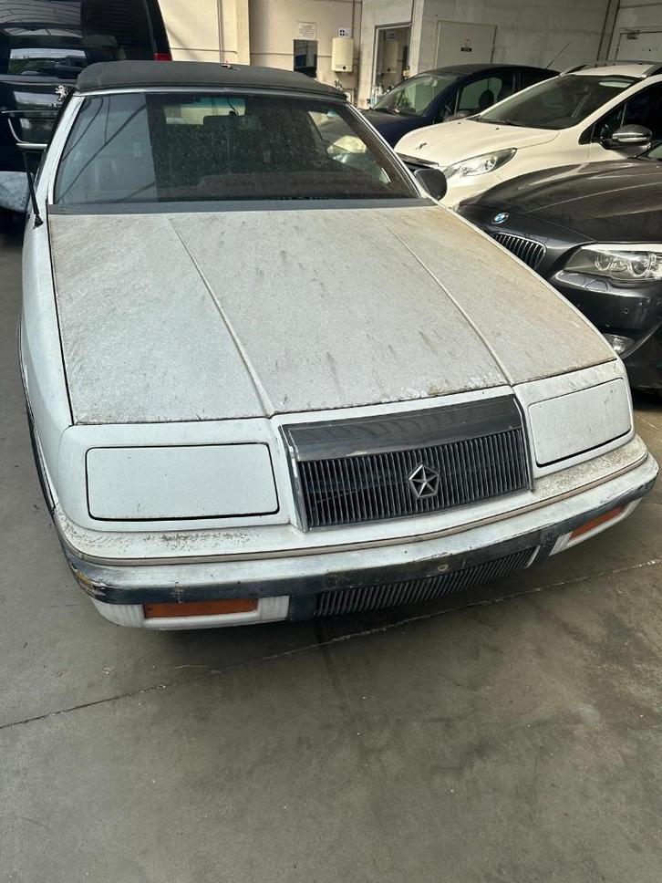 CHRYSLER LE BARON CABRIOLET 2.5 benzine Start niet. Do not, Auto's, Chrysler, Bedrijf, Le Baron, ABS, Airbags, Radio, Benzine