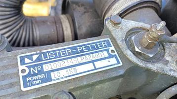 Moteur diesel lister Petter 15 CV opérationnel de suite 