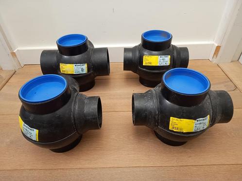 Set Koppelstukken Geberit PE - NIEUW, Doe-het-zelf en Bouw, Kratten en Dozen, Nieuw, Ophalen of Verzenden