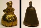 2 anciennes cloches de table ou de service. Cuivre/Bronze, Bronze, Enlèvement ou Envoi