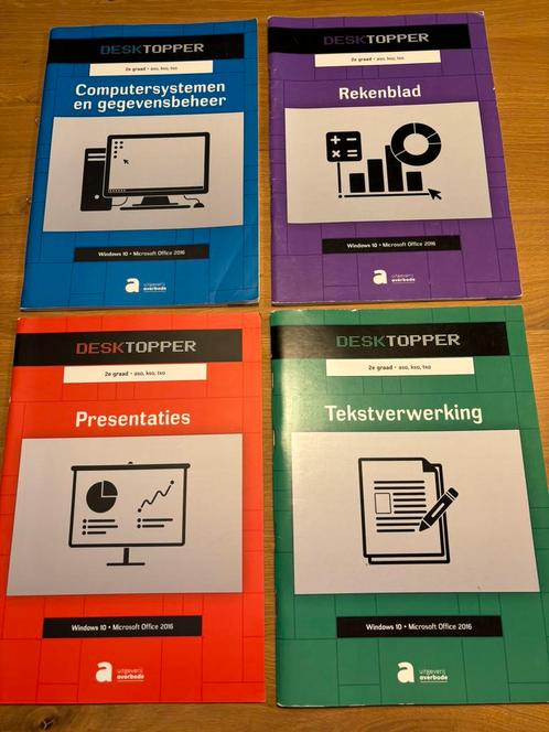 Desktopper Informatica 2de graad, Boeken, Informatica en Computer, Zo goed als nieuw, Ophalen of Verzenden
