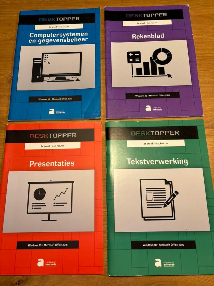 Desktopper Informatica 2de graad, Boeken, Informatica en Computer, Zo goed als nieuw, Ophalen of Verzenden