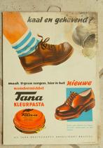 Oud reclamebord TANA Schoenpoets - Vintage - Zeldzaam, Verzenden, Gebruikt, Reclamebord