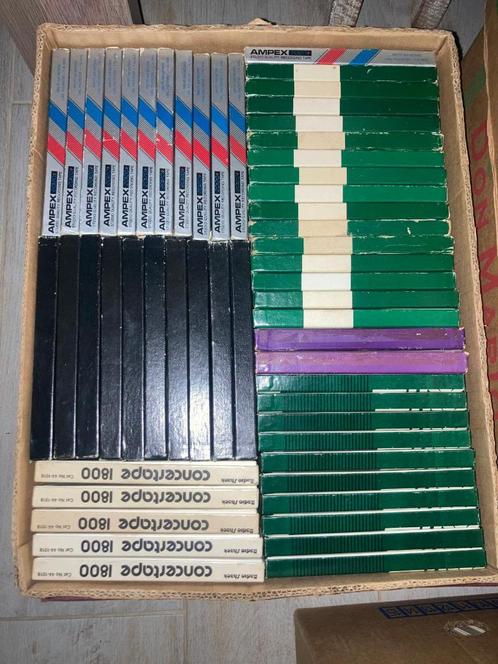 Banden voor Bandrecorder -18 cm / 54 stuks, Audio, Tv en Foto, Bandrecorder, Bandrecorder, Ophalen