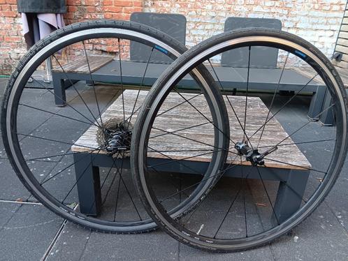 Wielset Shimano RS300, Fietsen en Brommers, Fietsonderdelen, Gebruikt, Racefiets, Wiel, Ophalen