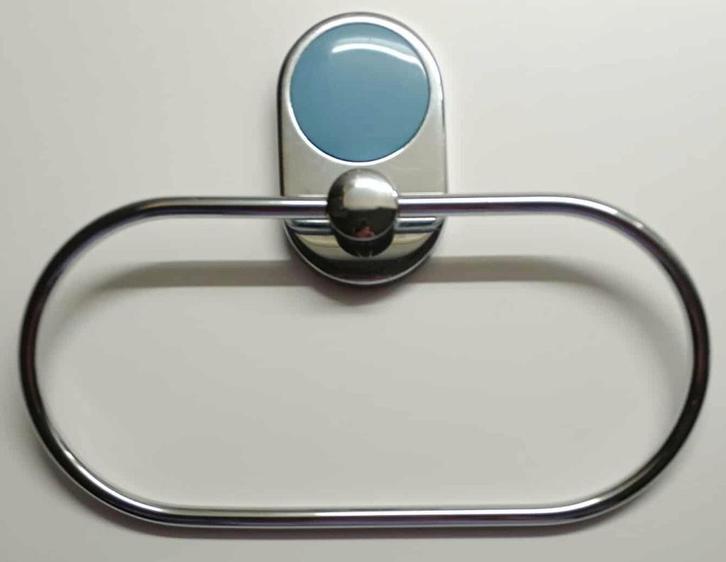 Chroom handdoekhouder in nieuwstaat., Maison & Meubles, Salle de bain | Linge de bain & Accessoires, Comme neuf, Porte-serviettes