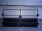 Portail double ouvrant en acier, Tuin en Terras, Ophalen, Staal, Zo goed als nieuw, 150 tot 200 cm