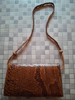 Tas van slangenleer of krokodillenleer + portemonnee, Handtassen en Accessoires, Tassen | Damestassen, Zo goed als nieuw