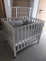 Childhome babypark (MET MATRAS EN PARKBEKLEDING), Kinderen en Baby's, Ophalen, Zo goed als nieuw, Wieltjes