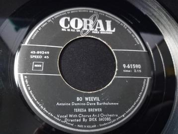 Teresa Brewer — Bo Weevil / A Tear Fell '7 comme neuf  disponible aux enchères