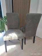 Gratis - 4 bruine eetkamerstoelen, Ophalen, Zo goed als nieuw