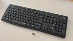 Logitech K295 Silent Touch AZERTY, Ergonomisch, Logitech, Azerty, Ophalen of Verzenden