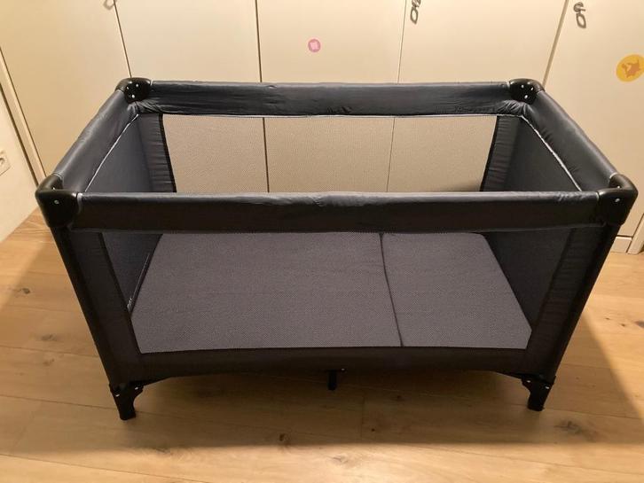 Reisbedje Nattou, Kinderen en Baby's, Kinderkamer | Bedden, Gebruikt, Minder dan 140 cm, Minder dan 70 cm, Matras, Ophalen