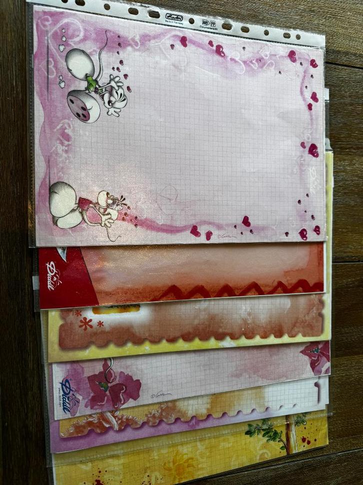 Pakket diddl blaadjes, Collections, Diddl, Comme neuf, Papier, Carte ou Papeterie, Diddl, Enlèvement ou Envoi