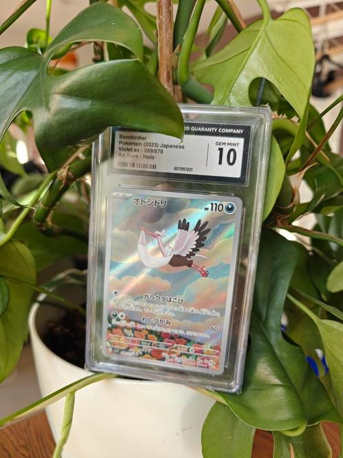 Bombirdier 089 AR CGC 10, Hobby en Vrije tijd, Verzamelkaartspellen | Pokémon, Zo goed als nieuw, Ophalen of Verzenden