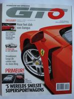 GTO 7 Ferrari Enzo/Porsche Carrera GT/Mercedes SLR McLaren/C, Livres, Autos | Brochures & Magazines, Général, Utilisé, Envoi