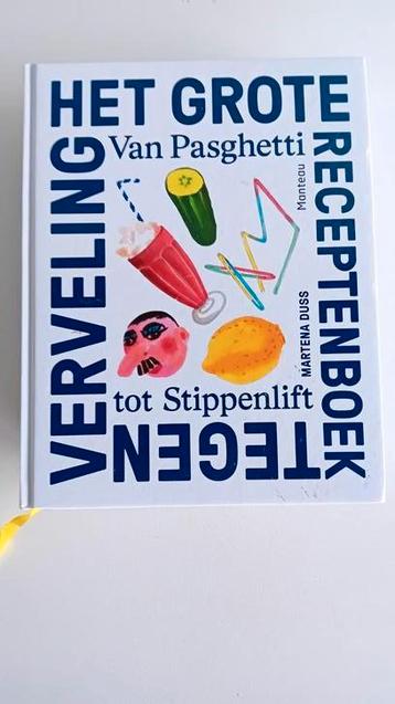 Receptenboek tegen verveling  beschikbaar voor biedingen