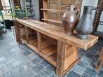 Mooie oude werkbank, Doe-het-zelf en Bouw, Werkbanken, Ophalen, Zo goed als nieuw, 170 cm of meer, Bankschroef