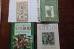 4 boeken over kweken van kruiden (en groenten en fruit), Ophalen of Verzenden, Gelezen, Moestuin