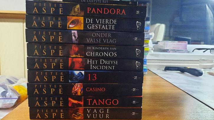 10 boeken van pieter aspe, Boeken, Detectives, Nieuw, Ophalen of Verzenden