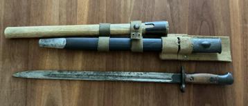 Britse Bajonet met frog & helve extension WW1 beschikbaar voor biedingen