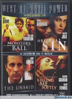 4 x DVD - Best of movie Power volume 2, CD & DVD, DVD | Action, Thriller d'action, Utilisé, Enlèvement ou Envoi