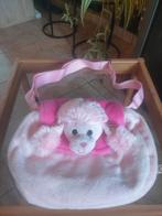 Zacht tasje met poedel, Ophalen of Verzenden, Roze